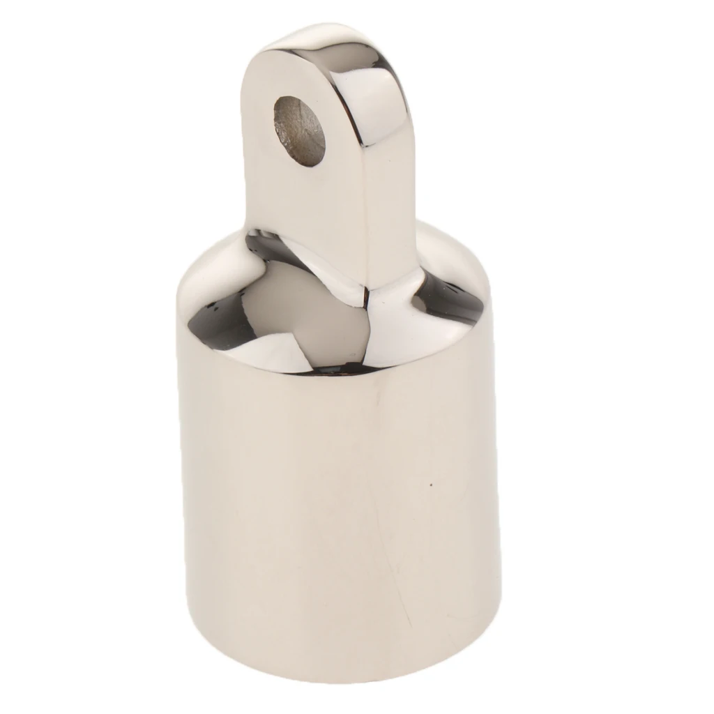 7/8 inch Boat Hand Rail Center Stanchion Stainless Steel - Top Cap Fitting Boat Marine Stainless Steel Universal for Boat