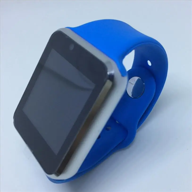 A1 Смарт часы SIM часы телефон камера SmartWatch Шагомер монитор сна SMS напоминание о звонке для Android - Цвет: Синий