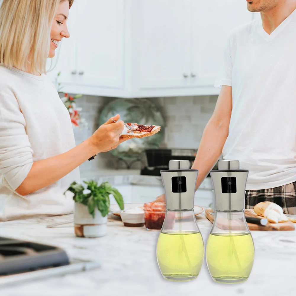 Olive Oil Sprayer Dispenser for Cooking , 3 IN 1 Olive Oil Sprayer Dispenser for Cooking , 3 IN 1