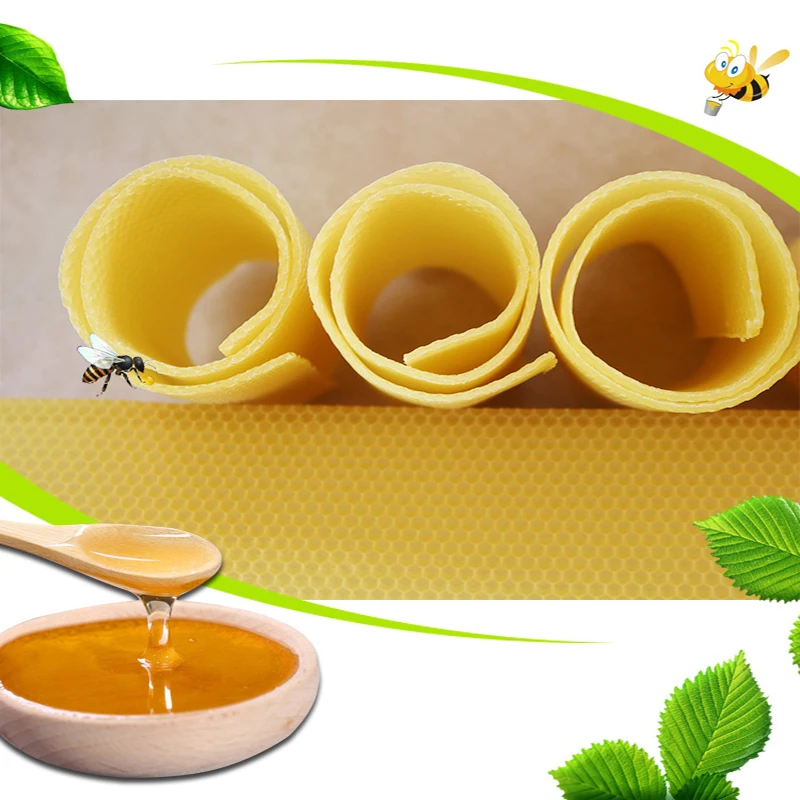 Beeswax hive honeycomb Beekeeping tools beehive Help bees to make nests Made of beeswax Farm beekeeper 30 Pcs beekeeping tools