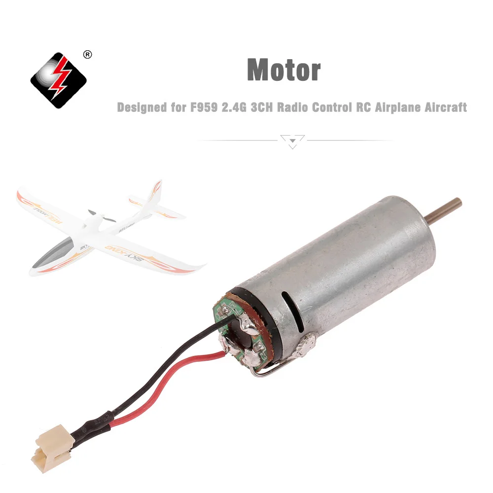 

RC Motor for F959 2.4G 3CH Radio Control RC Airplane Aircraft Parts Accessories