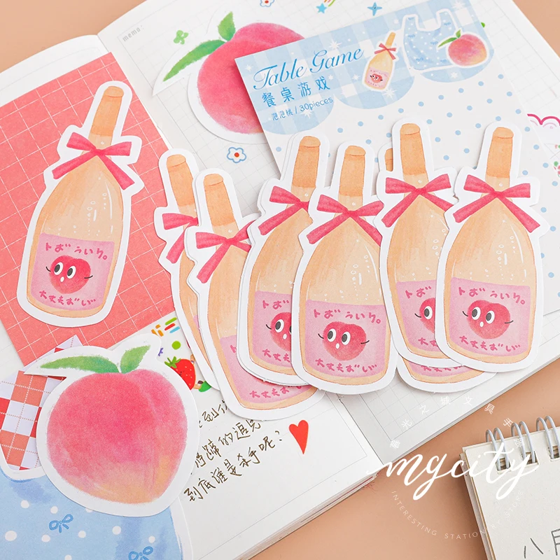 

New Table games memo pad paper diy message note notepad pack 1 pack = 30 pcs