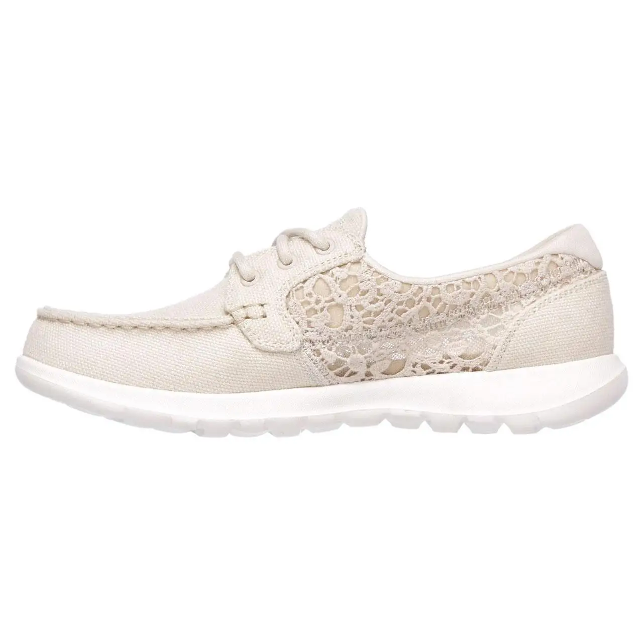 NAUTICOS MUJER TEXTIL BEIGE SKECHERS NATURAL TEXTIL 15431_NAT|Zapatillas correr| - AliExpress