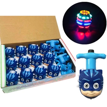 

PJ Masks LED Light Music Gyro Toy Catboy Owlette Gekko Figures Pj Mask Anime Toys for Children Christmas Birthday Gifts S08