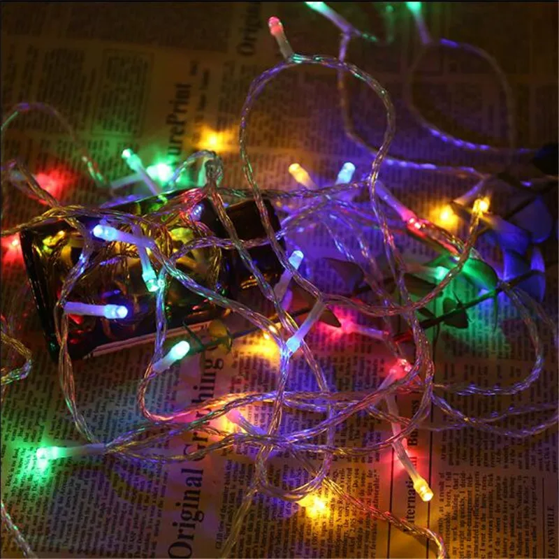 Медная проволока 5 м 28LED освещение шкафа Спальня украшение для книжного шкафа Гибкая струнная Лампа Рождественская Свадебная вечеринка освещение в помещении