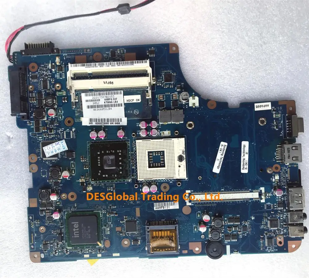 Для Toshiba Satellite L500 L505 Материнская плата для ноутбука KTWAA KSWAA LA-4981P материнская плата тест Быстрая