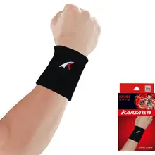 KANSA спортивные Напульсники для мужчин и женщин фитнес-ряд теннис наручные 304 Баскетбол бег пот поглощающий ремешок