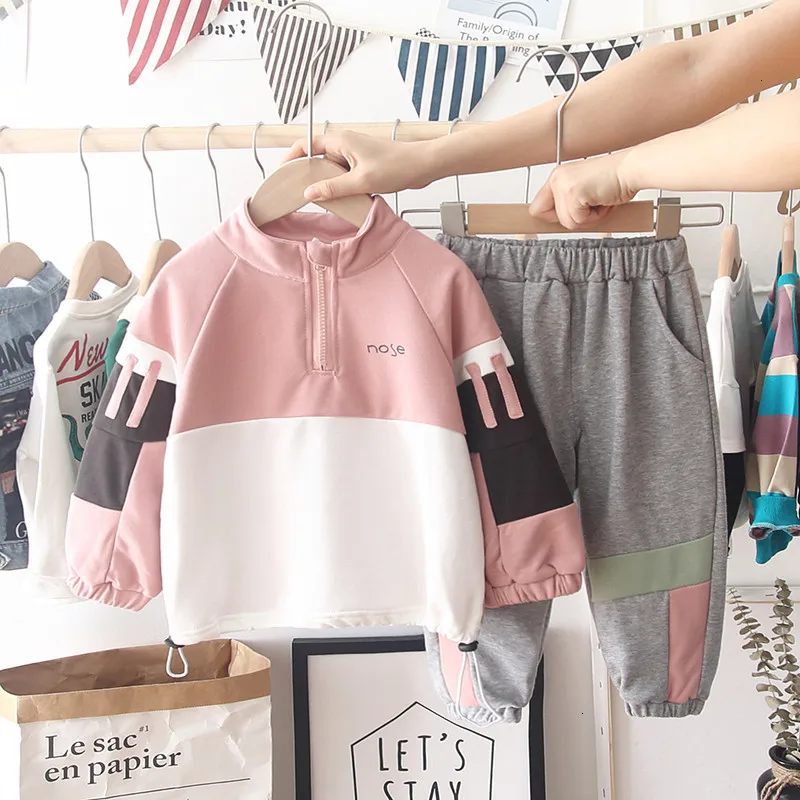 

New Catamite Suit Autumn Clothing Children Western Style Handsome Motion Twinset Year Baby Boys Kids Girls Clothes