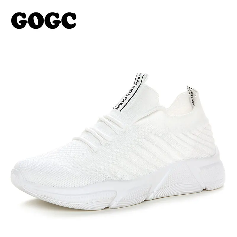 Женские кроссовки на платформе GOGC повседневная обувь плоской подошве спортивные