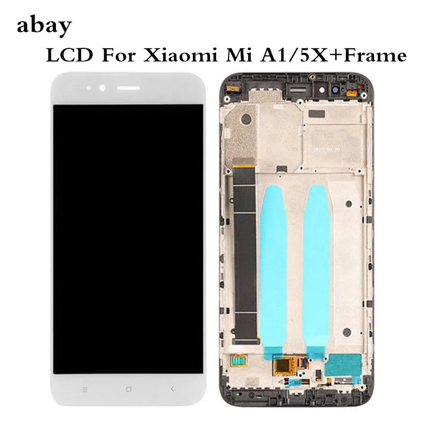 AAA Качество ЖК-дисплей+ рамка для XiaoMi Mi A1 ЖК-экран для XiaoMi 5X/A1 ЖК-сборка запасные части