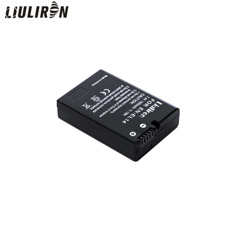 EN-EL14 RU EL14 EL14A Перезаряжаемые Li-Ion Батарея+ светодиодный USB двойной Зарядное устройство для Nikon ENEL14 d5300 d5200 d5100 d3100 d3200 P710
