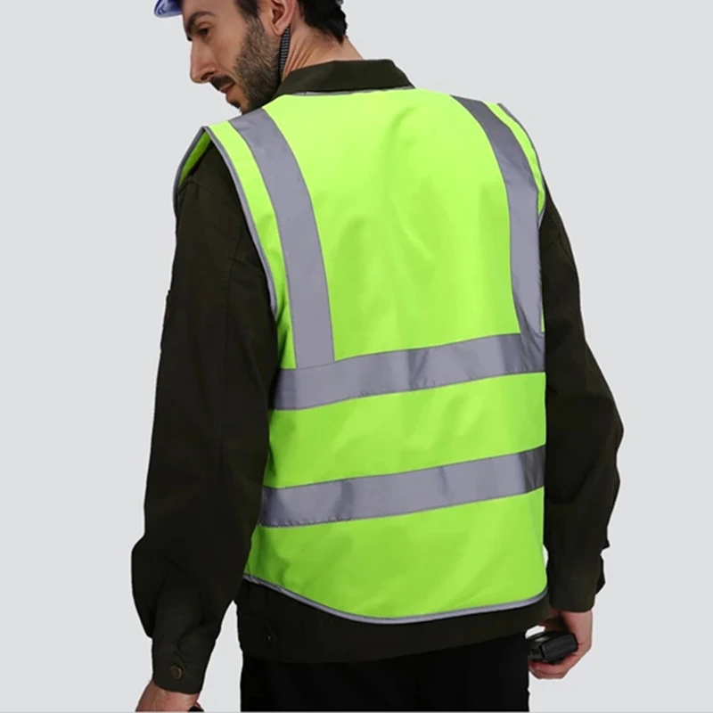 Высококачественный светоотражающий жилет с высокой видимостью рабочая одежда