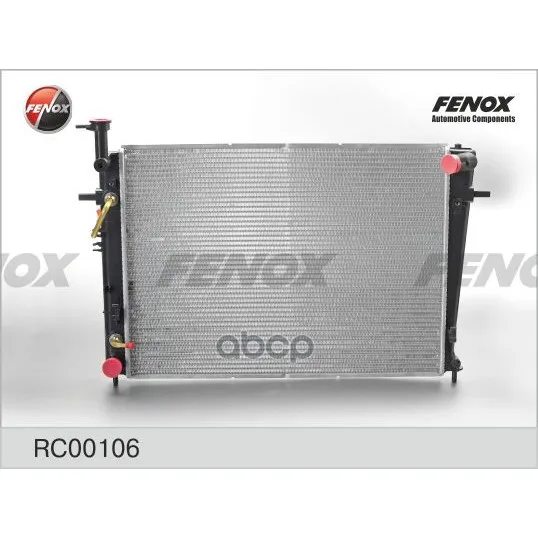 Радиатор Hyundai Tucson / Kia Sportage 2.0/2.7 06-10 Fenox Rc00106 FENOX арт. RC00106