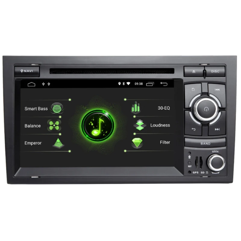 Clearance Car Multimedia DVD 2Din Android 9.0 Autoradio for Audi A4 B6 B7 S4 B7 B6 RS42002-2008 RS4 B7 SEAT Exeo 2008-2012 GPS Navigation 5