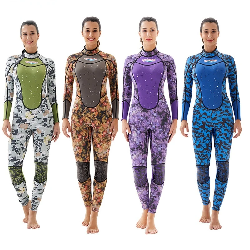 Traje neopreno prémium para hombres, ropa de buceo, traje completo cálido para natación, surf y kayak, equipo negro térmico para invierno, 3mm|Bodis| - AliExpress