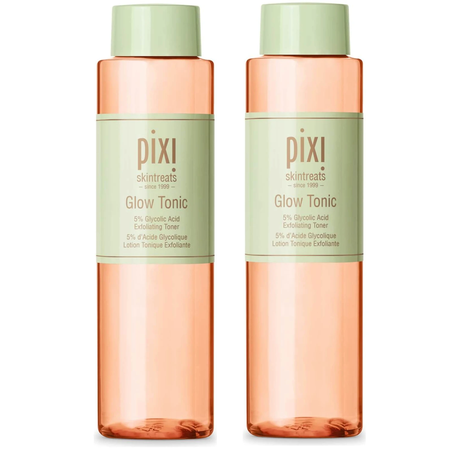 Светящийся тоник с гликолевой кислотой Pixi 250 мл 5% увлажняющая масляная эссенция
