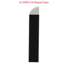 

0.15mm Slanted Ultra Nano Microblading Needle Blades 50pcs