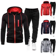 

Hoodies+Sweatpants 2Pieces Men Clothing Men Sweetshirts Jacket Clothes for Teens Men's Sets Sweater Male High Quality