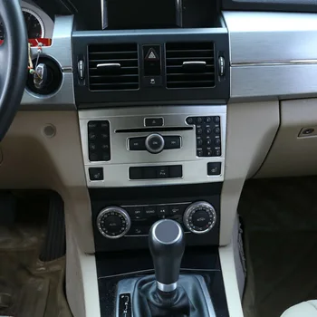 

1pc Button Frame Auto Volume Mode Decor For Mercedes Benz GLK X204 2010-12