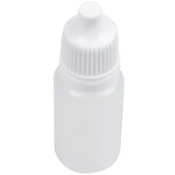 

10 ml x 20 pieces Empty plastic bottle with plastic lid, bottle cap + plug