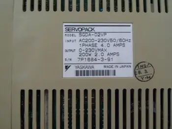 

YASKAWA SERVO DRIVE SGDA-02VP FREE EXPEDITED SHIPPING SGDA02VP Refurbished