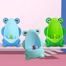 Настенный крючок для маленьких мальчиков, горшок-лягушка для обучения туалету, подставка в виде лягушки, вертикальный писсуар, писсуар для младенцев и малышей, писсуар в виде лягушки для ванной