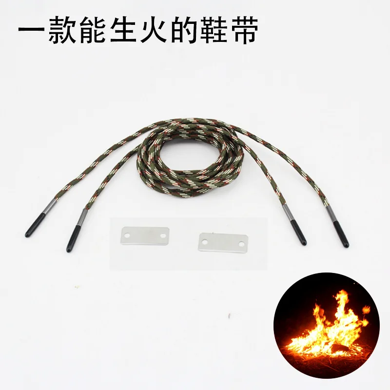 

Mountain Climbing Wearable Sports Lengthen Navy Camo Shoe Lace Outdoor Camping Emergency da huo bang Survival Tactical Boots Sho