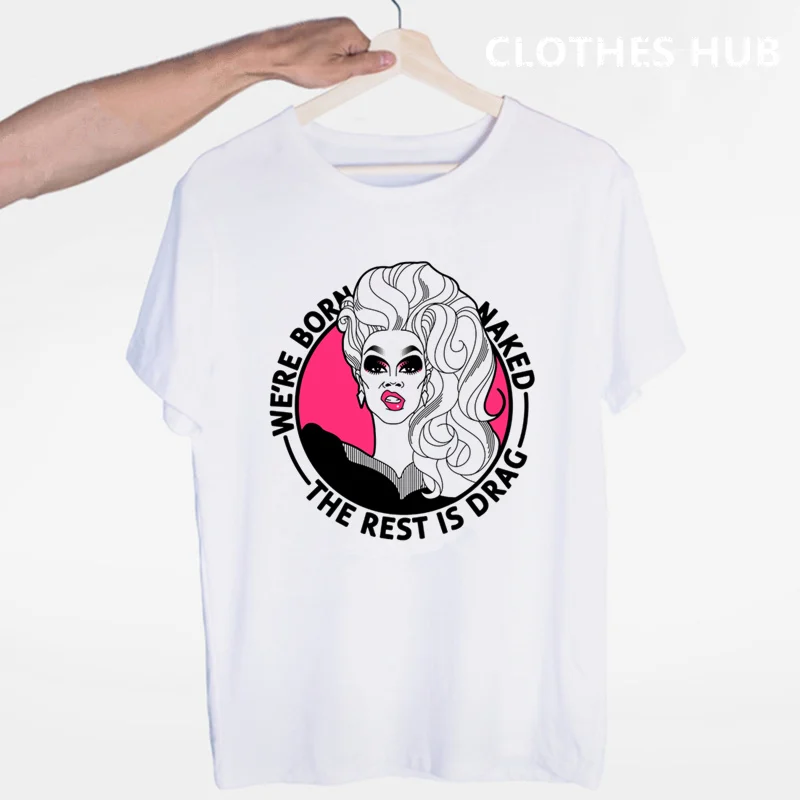 

RuPaul Not today Satan Not today RuPaul's Drag Race T-shirt O-Neck Short Sleeves Summer Casual Fashion Unisex Men And Women Tshi