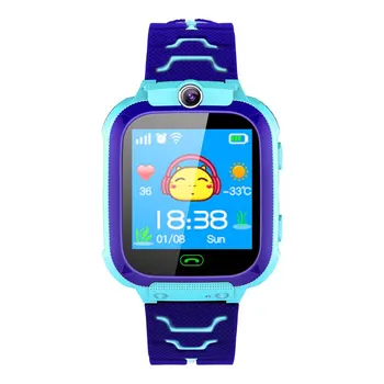 

New Q12 Smart Watch Multifunction Children Digital Wristwatch Baby Watch Phone For IOS Android Kids Toy Gift Children Colour