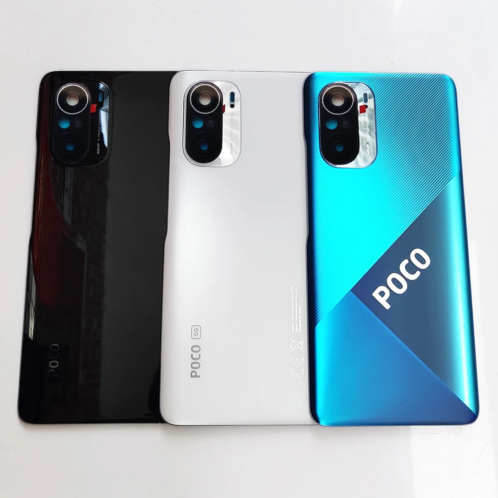 Poco F3 Original Back Glass Cover For Xiaomi Poco F3 Back Door poco-f3-original-back-glass-cover-for-xiaomi-poco-f3-back-door