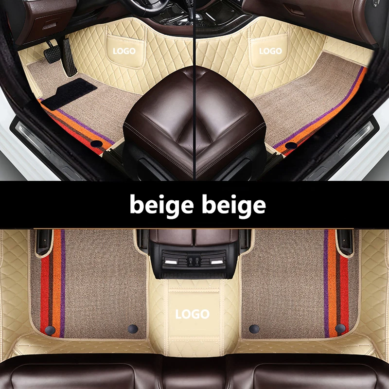 kalaisike Custom car floor mats for Toyota All Models corolla yaris