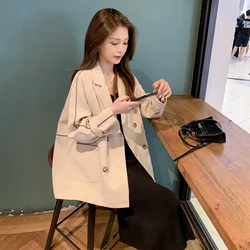 Spring and Autumn Korean style contrast color bright line top high sense fried street net celebrity small suit jacket Spring and Autumn Korean style contrast color bright line top high sense fried street net celebrity small suit jacket