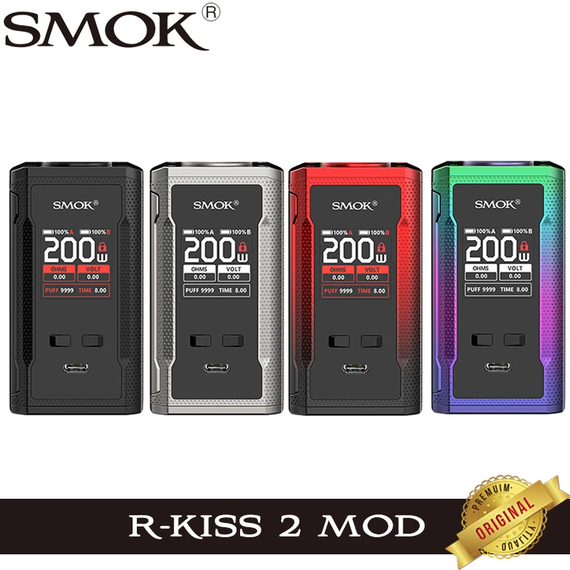 Tanio Oryginalny SMOK r-kiss 2 Mod 200W R pocałunek 2 Box MOD