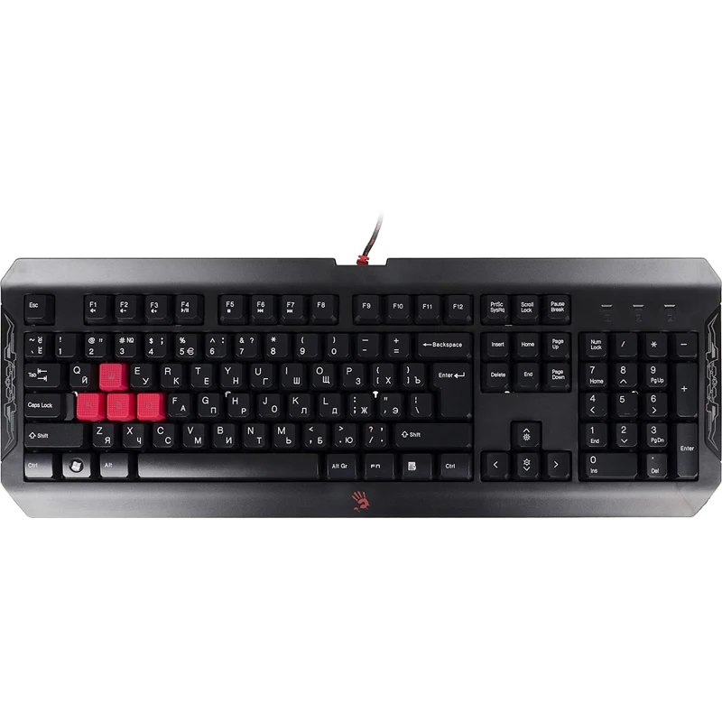 Клавиатура A4 Bloody Q100, черный