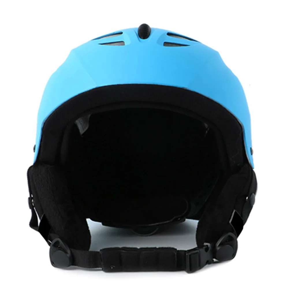 Children Half Covered Adjustable Anti Shock Outdoor Snowboard Warm Safety Ski Helmet Sports Integrally Molded Protective Buckles