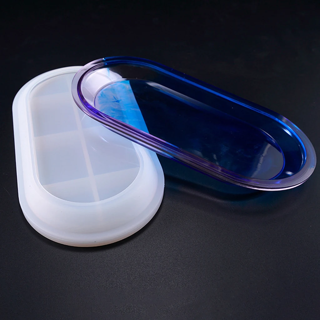 DIY Coaster Dish Silicone Mold  for Resin, Concrete, Cement, Wax, Soap, Polymer Clay, Craft Mould, Home Decoration