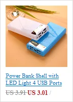 Внешний аккумулятор pcb внешний аккумулятор корпус ЖК-дисплей двойной USB выход внешний аккумулятор зарядное устройство чехол DIY комплекты модуль 8 шт 18650 батарея