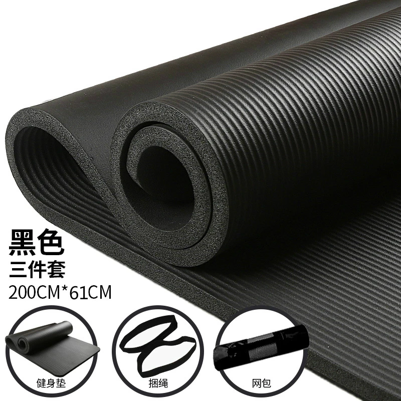 Yoga Mat Thicken 20mm Widened Lengthened Nbr Non-slip Esterilla Yoga Home Fitness  Mat Male Female Beginner Gym Pilates Exercise - Yoga Mats - AliExpress