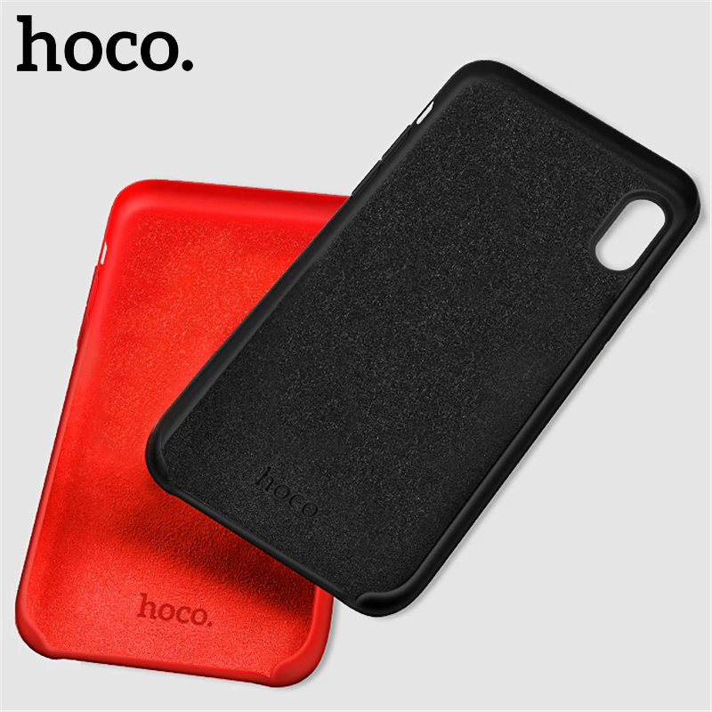 Беспроводное зарядное устройство HOCO Оригинальный жидкий силиконовый чехол для