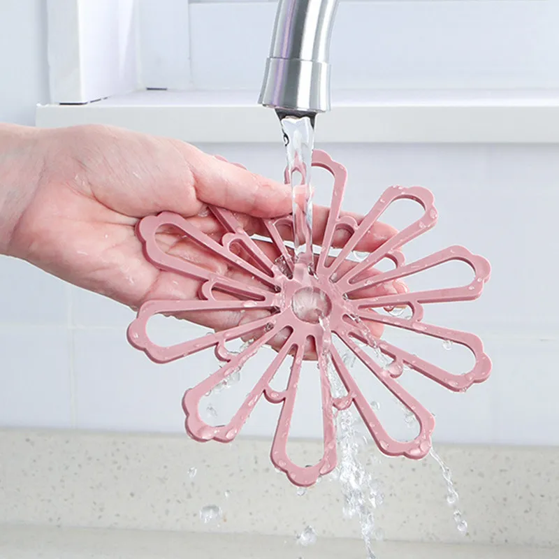 Подставка под столовую посуду кухонные принадлежности силиконовый коврик