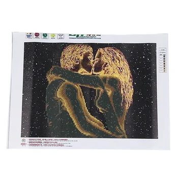 

5D DIY Animal Diamonds Embroidery Cross Stitch Crafts Home Art Decoration Set, Kissing Couples