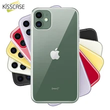 KISSCASE противоударный чехол для iPhone 11 Pro Max 11 Pro 11 Мягкий силиконовый чехол для iPhone 5S 6S 6 7 8 Plus XR XS Max X сумка