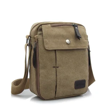 

Men's Vintage Multifunction Canvas Men Bags for Teenager Fashion Male Mochila Leisure Shoulder Bags High Quality Men Travel Bags