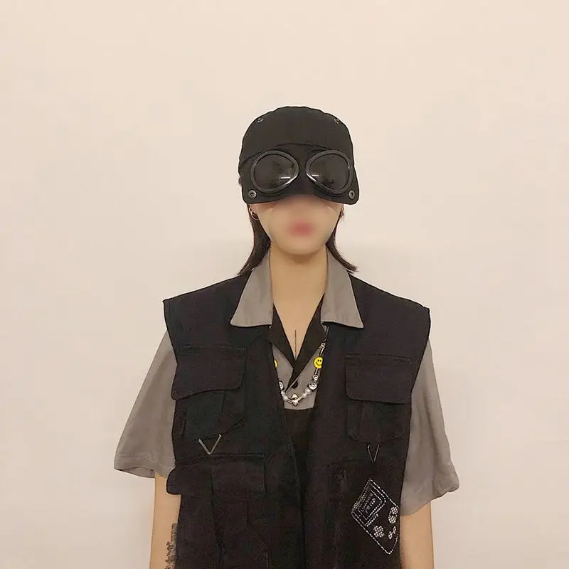 KGlasses, шапка уличная, унисекс, сеточка, популярная, хип-хоп, солнцезащитная, оригинальная, уличная, для танцев, утка, язык, бейсбольная, для бега, велосипедная Кепка