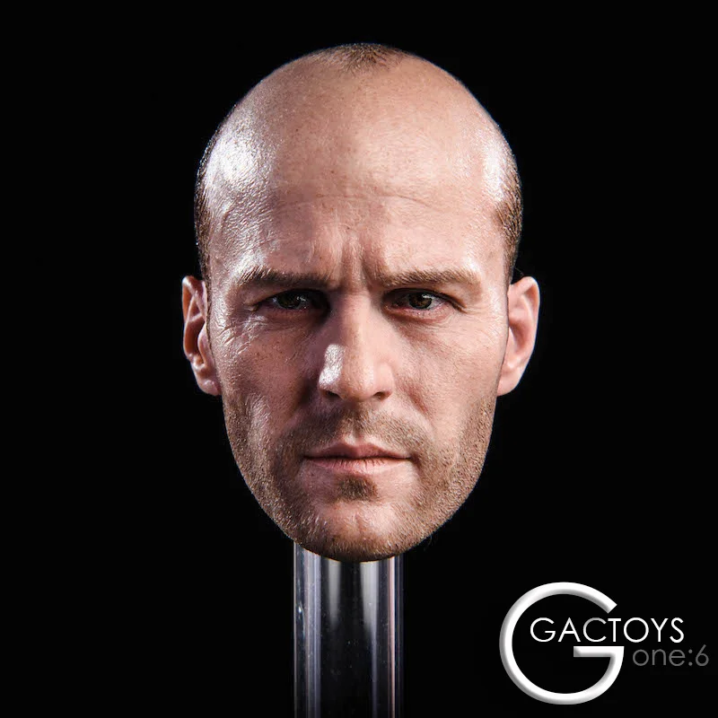 gactoys cabeça masculina esculpir herói estrela filmes cabeça figura de ação acessório