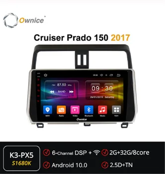 

Ownice Android 10.0 Car DVD player 360Panorama GPS navigation ForToyota Land Cruiser Prado 150 2017 Car Stereo 4G LTE DSP SPDIF