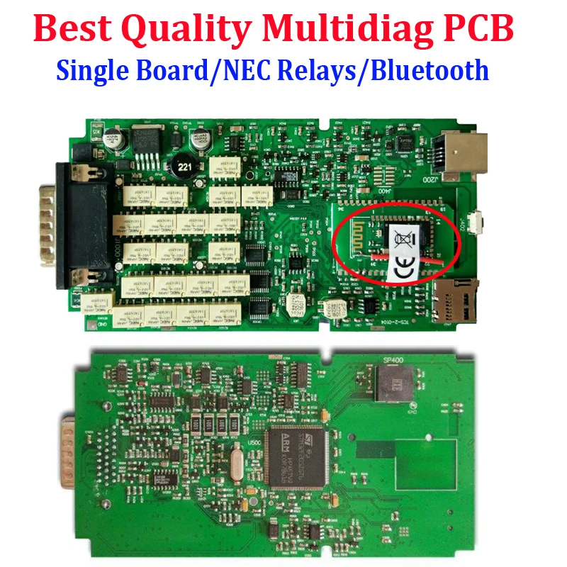 High Qulaity mutltidiag pcb with bluetooth