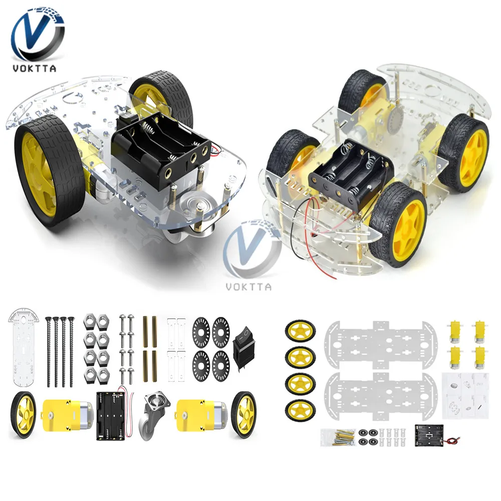 2WD Smart Robot Car Chassis Kit/Speed encoder Battery Box Arduino 2 motor 1:4 PA 2WD Smart Robot Car Chassis Kit/Speed encoder Battery Box Arduino 2 motor 1:4 PA