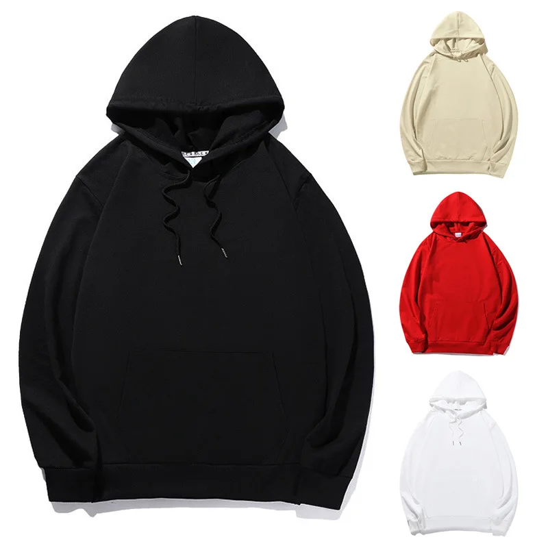 

2021 Spring Women's Sweatshirts Hoodie Elegant Fashion Casual Hooded Solid Color Women Pullover Long Sleeve Women/Man Sweatshir