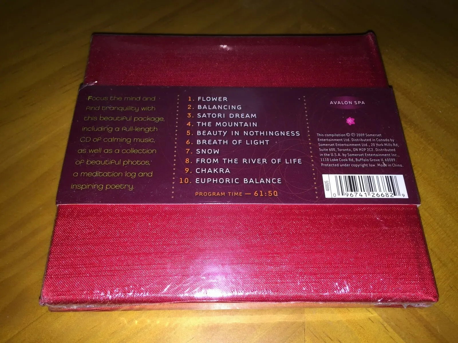 Zen: музыка для отражения(Deluxe Edition Spa CD) абсолютно и запечатанный